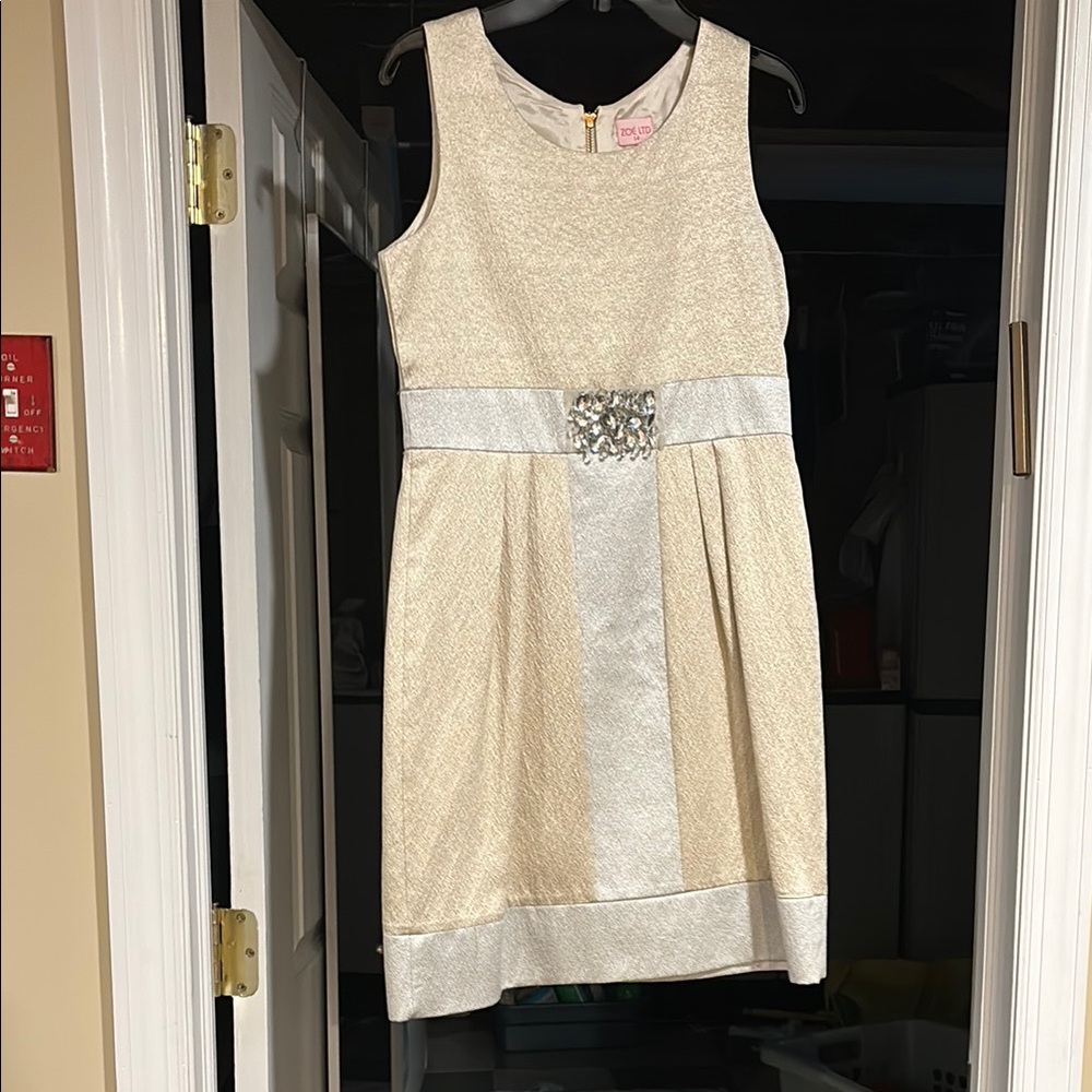Elegant Cream Kids Dress
